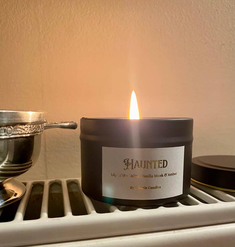 ‘Haunted’ Lily & Cedarwood Candle
