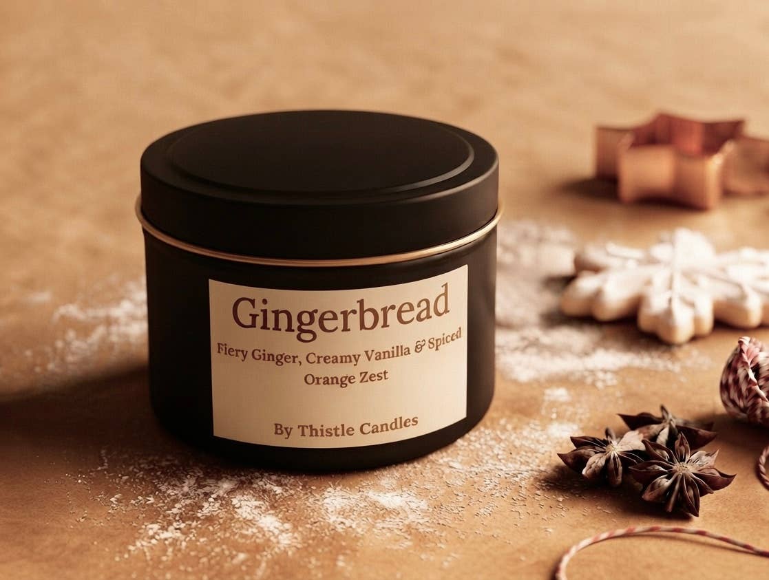 Gingerbread Candle | Fiery Ginger, Vanilla & Orange