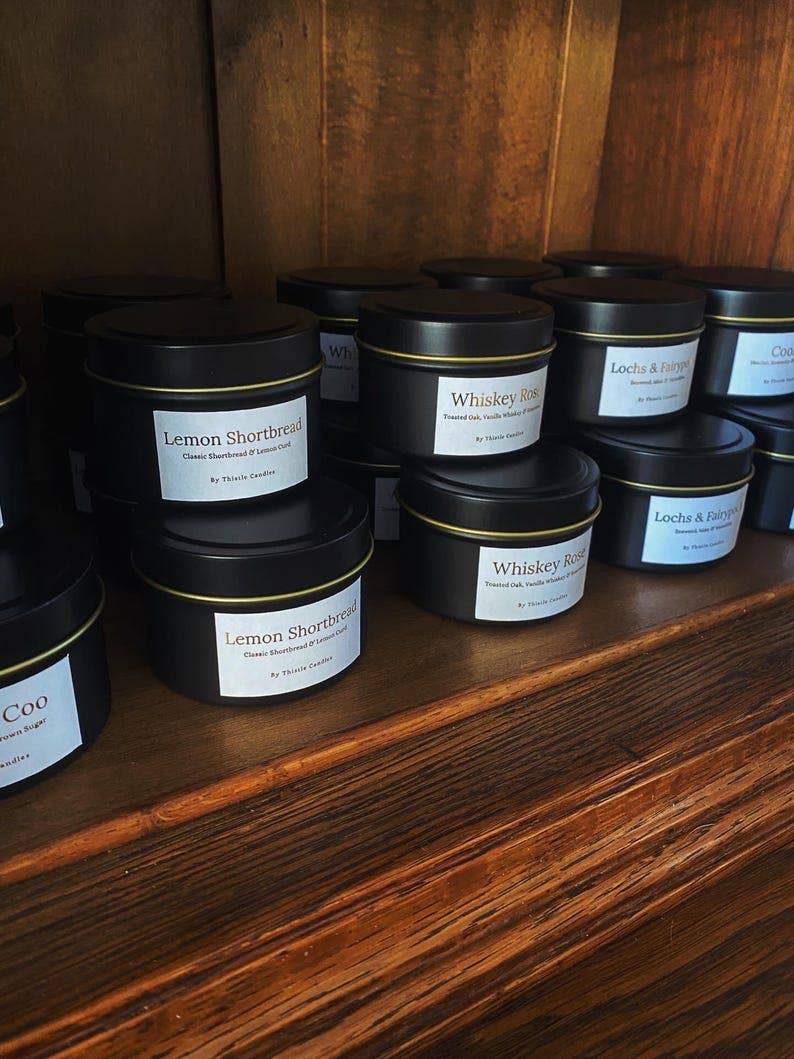 Lemon Shortbread Candle