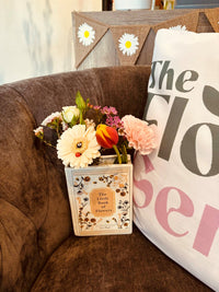 Book of Flowers Vase