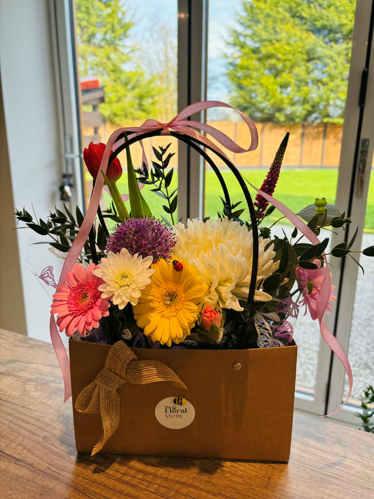 Luxury Spring Bloom Carrier