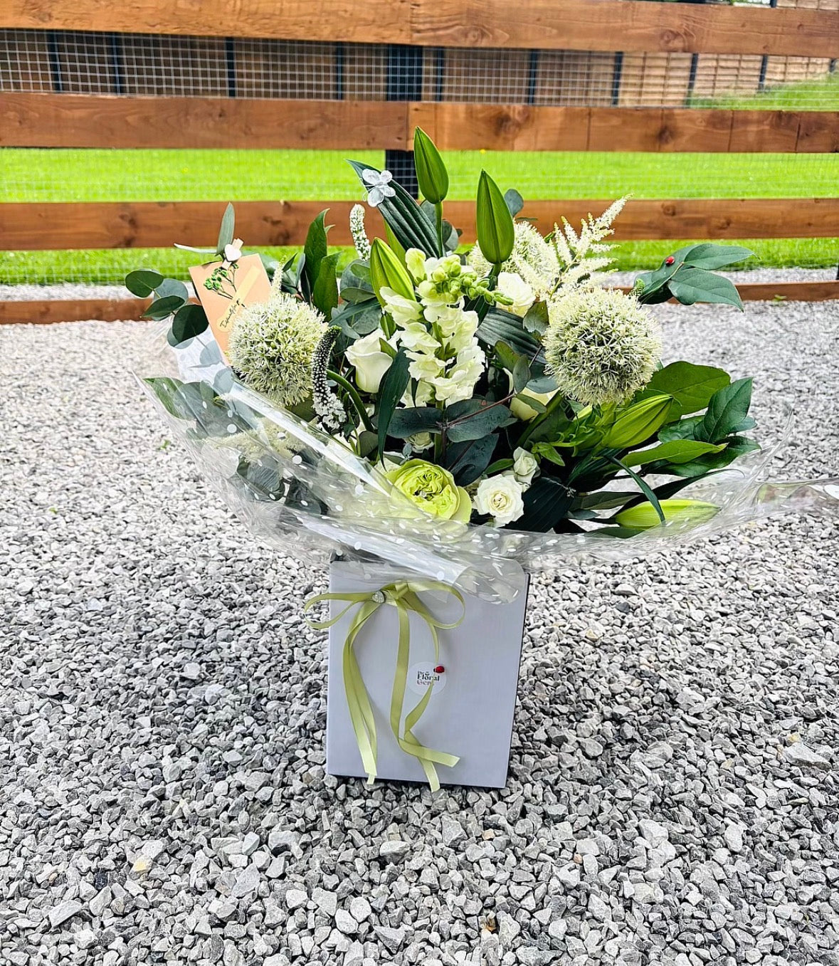 The Floral Gem White & Green Collection