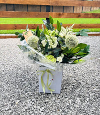 The Floral Gem White & Green Collection