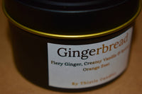 Gingerbread Candle | Fiery Ginger, Vanilla & Orange