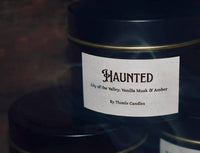 ‘Haunted’ Lily & Cedarwood Candle