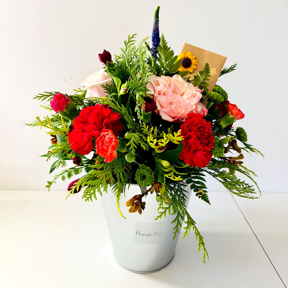 Beautiful Bucket Arrangement