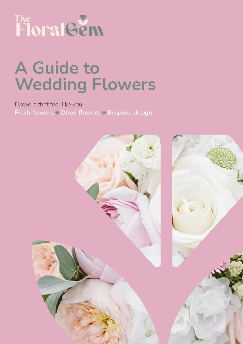 Wedding brochure, page 1